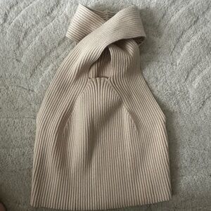 Cider Twist Tie Crop Top